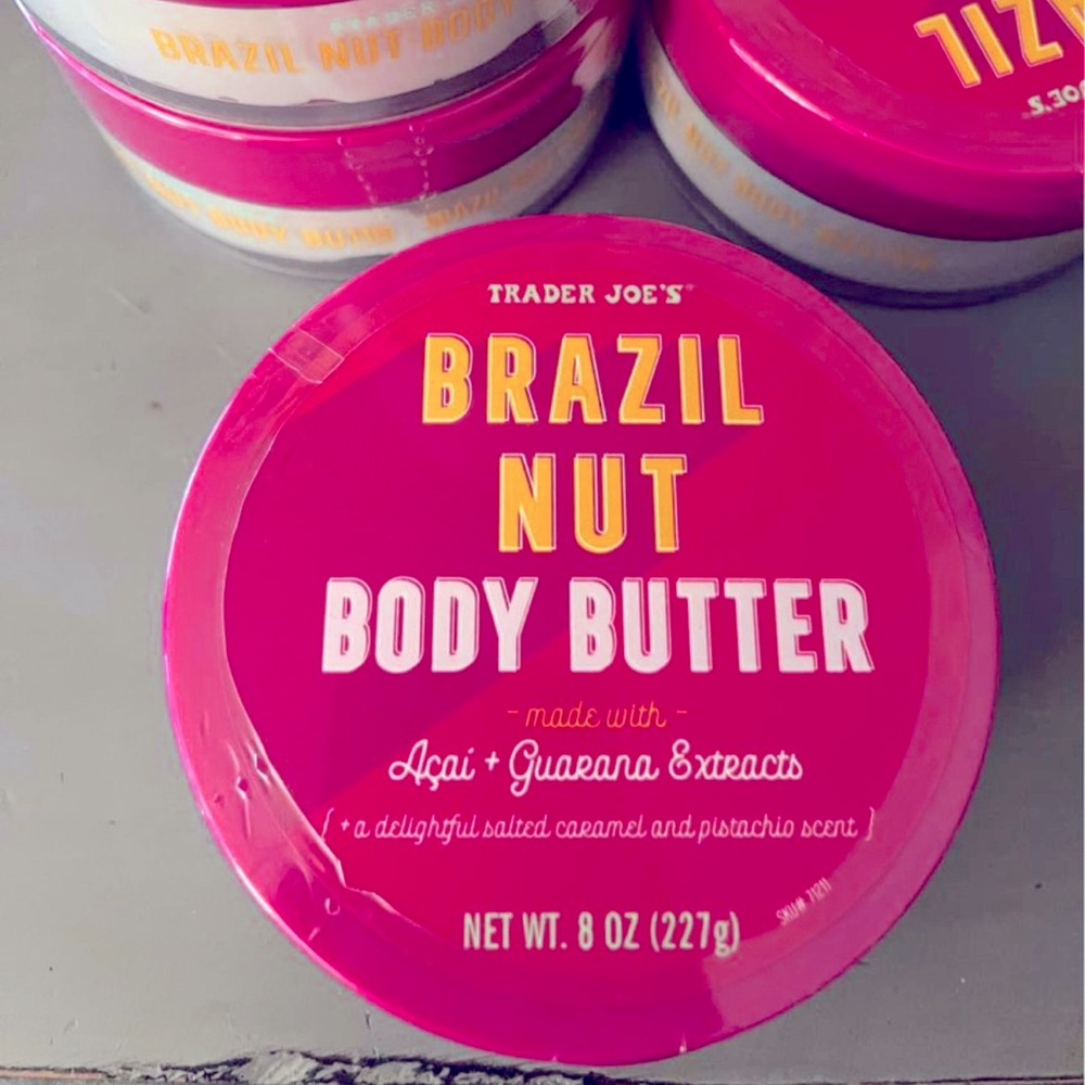 Trader Joe’s limited edition Brazil nut body butter